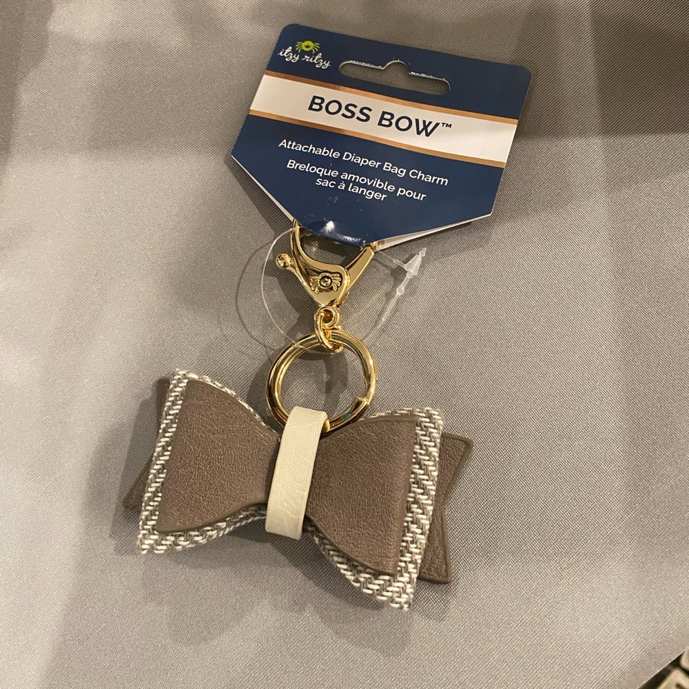 Itzy Ritzy Boss Bow Diaper Bag Charm